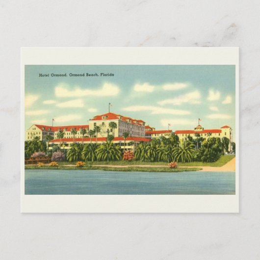  Hotel Ormond Florida Briefkaart (Voorkant)