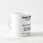 Hotel PAPA beker Koffiemok (Voorkant links)
