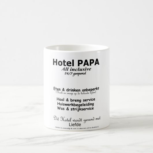 Hotel PAPA beker Koffiemok (Center)