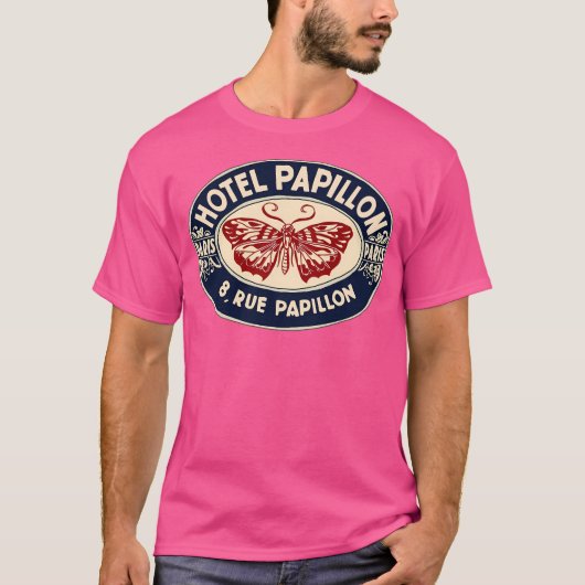 Hotel Papillon T-shirt (Voorkant)
