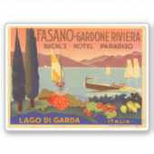 Hotel Paradiso Fasoan Gardone Riviera Sticker (Voorkant)