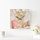 Hotel Parijs ongeveer 1900 uur shabby chic Vierkante Klok (Huis)