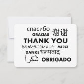 Hotel Personeel en Huishouding Bedankkaart (Voorkant)