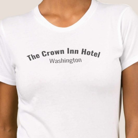 Hotel Personeel Uniform T-shirt