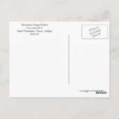 Hotel Pontchartrain Detroit Michigan Briefkaart (Achterkant)