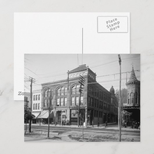 Hotel Pullman — Hot Springs, Arkansas: 1900 Briefkaart (Voorkant / Achterkant)