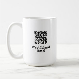 Hotel QR-codeontwerp Koffiemok