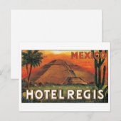 Hotel Regis, Mexico Briefkaart (Voorkant / Achterkant)