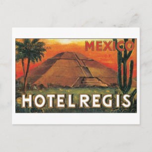 Hotel Regis, Mexico Briefkaart