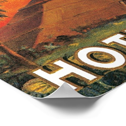 Hotel Regis, Mexico Poster (Hoek)