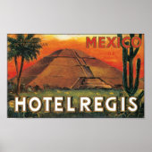 Hotel Regis, Mexico Poster (Voorkant)