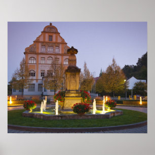Hotel Residenzschloss Bamberg, Duitsland Poster