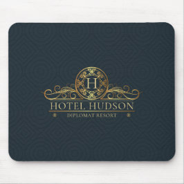 Hotel Resort Branding Luxury Monogrammed Muismat