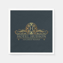 Hotel Resort Branding Luxury Monogrammed