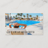 Hotel Resort | Poolzijde Visitekaartje (Voorkant)