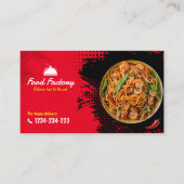 Hotel, Restaurant, Cafe, Eten Visitekaartje +Logo (Voorkant)