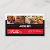 Hotel, Restaurant, Cafe, Grill Visitekaartje +Logo (Achterkant)