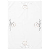 Hotel Restaurant Naam Bon Appetite White Tafelkleed (Voorkant)
