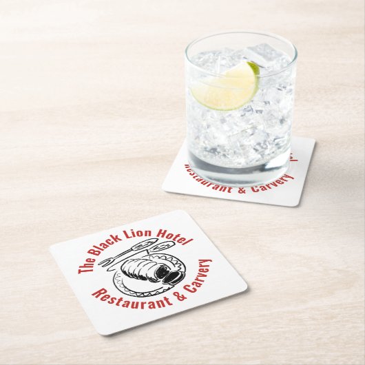 Hotel Restaurant of Carvery Kartonnen Onderzetters (Insitu)