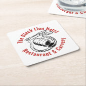 Hotel Restaurant of Carvery Kartonnen Onderzetters (Schuin)