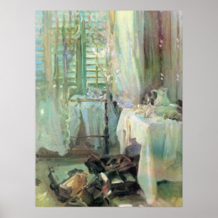 Hotel Room door John Singer Sargent Poster