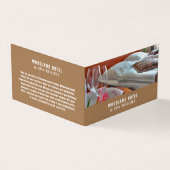 Hotel Room, Hotel Accommodatie Gedetailleerd Visitekaartje (Buitenkant)