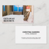 Hotel Room Visitekaartje (Voorkant / Achterkant)