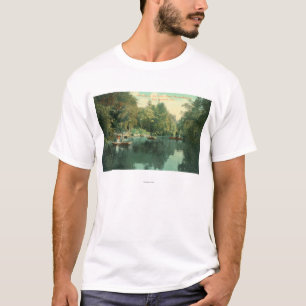 Hotel Rowardennan Guests Boating on Lake T-shirt