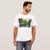 Hotel Rowardennan Guests Boating on Lake T-shirt (Voorkant volledig)
