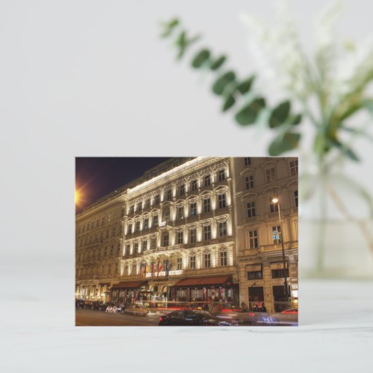 Hotel Sacher Briefkaart (Staand voorkant)