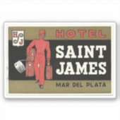 Hotel Saint James Mar Del Plata Sticker (Voorkant)