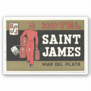 Hotel Saint James Mar Del Plata Sticker