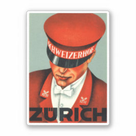 Hotel Schweizerhof Zwitserland Sticker