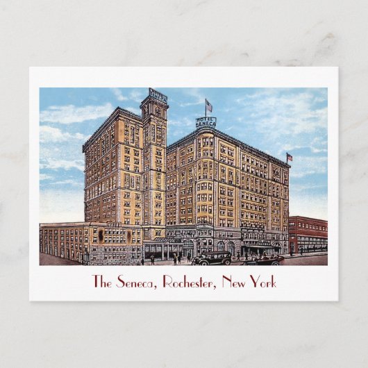  Hotel Seneca Briefkaart (Voorkant)