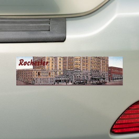  Hotel Seneca Rochester NY Bumpersticker (Op auto)