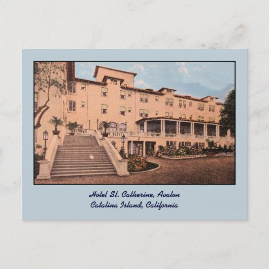 hotel St. Catherine Avalon Briefkaart (Voorkant)