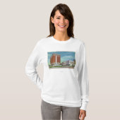 Hotel Statler en NY State Kantoor Bldg T-shirt (Voorkant volledig)