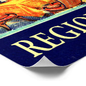 Hotel terrace in Amalfi, Campanië, Italië, reizen Poster (Hoek)