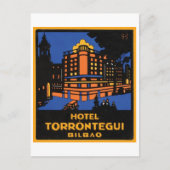 Hotel Torrontegui Bilbao Briefkaart (Voorkant)
