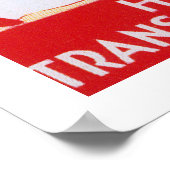 Hotel Transatlantique Bou Saada Poster (Hoek)