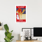 Hotel Transatlantique Bou Saada Poster (Thuiskantoor)