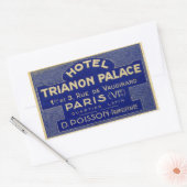 Hotel Trianon Palace (Parijs, Frankrijk) Rechthoekige Sticker (Envelop)