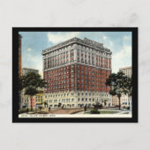 Hotel Tuller, Detroit 1917 Vintage Briefkaart (Voorkant)