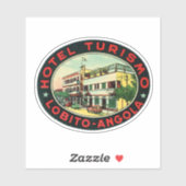 Hotel Turismo Lobito Angola Sticker (Vel)