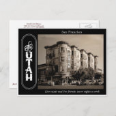 Hotel Utah Saloon briefkaart (Voorkant / Achterkant)