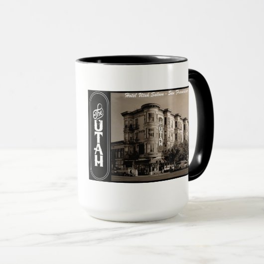 Hotel Utah Saloon - Lee's koffierecept mok (Voorkant rechts)