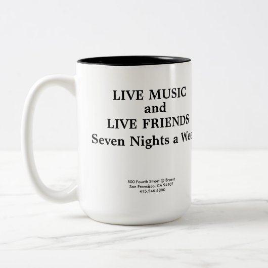 Hotel Utah Saloon Souvenir Mok (Links)