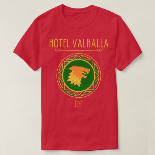Hotel Valhalla Standard T-shirt (Design voorkant)