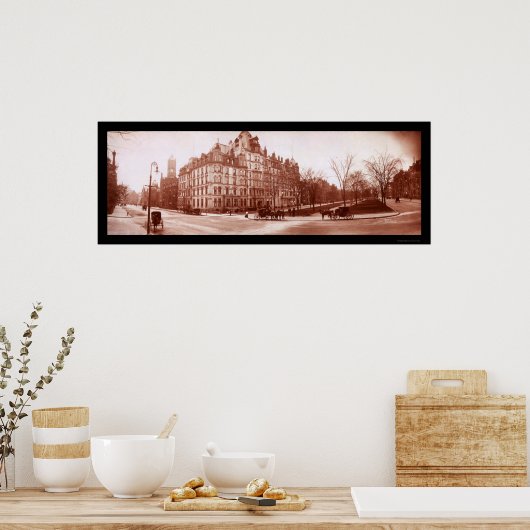 Hotel Vendome, Boston Foto 1903 Poster (Keuken)
