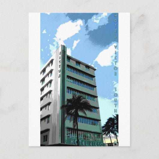 Hotel Victor Miami Beach Briefkaart (Voorkant)